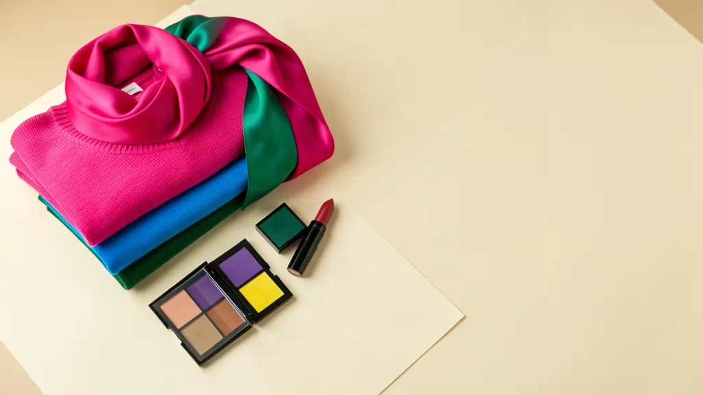 Bright Winter Makeup, Hair Color and Outfits