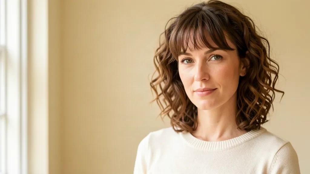 Curly Hair With Bangs: How to Get Them Right