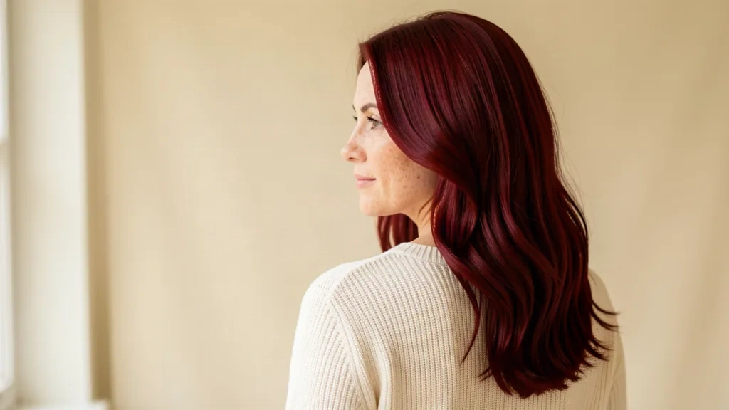 Dark Red Hair: Burgundy, Cherry, Wine and More