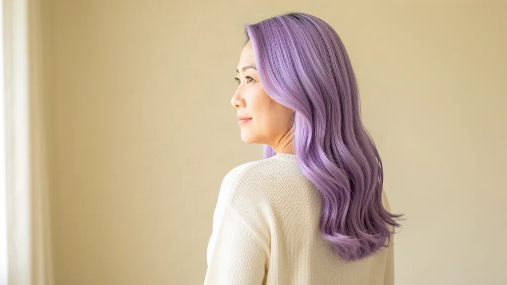 Purple Hair: Lavender, Violet and Deep Plum